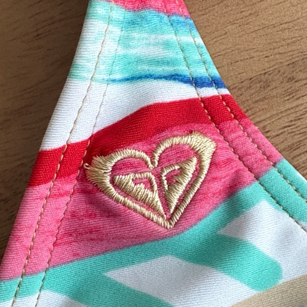Roxy Multicolor Striped Bikini Top - image 2